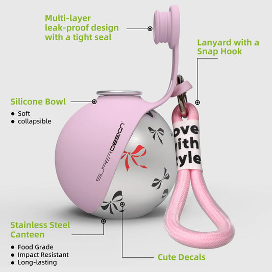 Pawhala Travel Dog Water Bottle