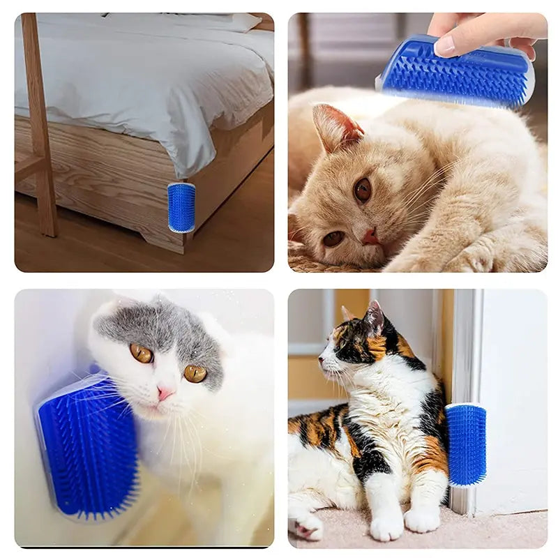 Pawhala Cat Self-Grooming Corner Brush
