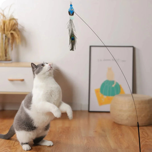 Pawhala Cat Feather Wand Toy