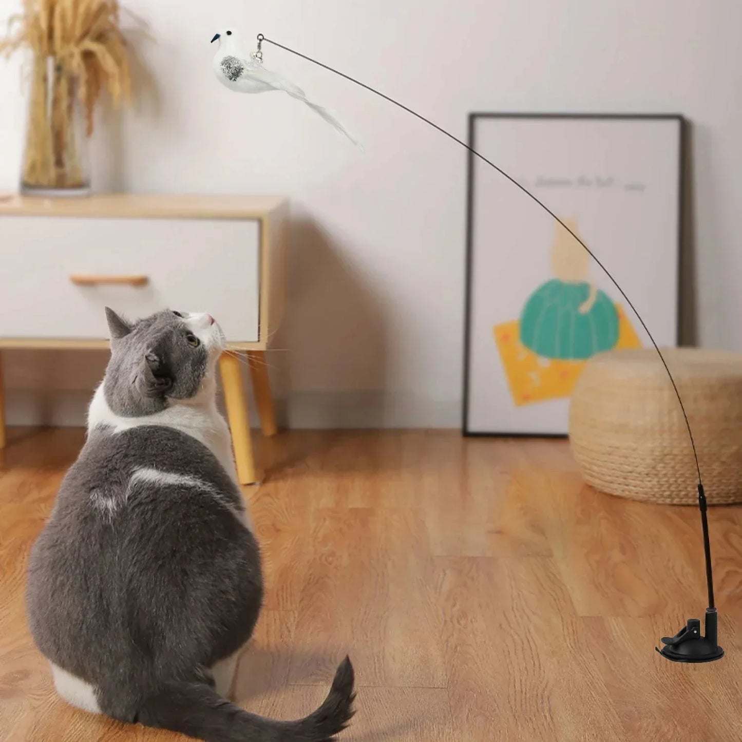 Pawhala Cat Feather Wand Toy