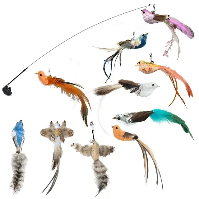 Pawhala Cat Feather Wand Toy