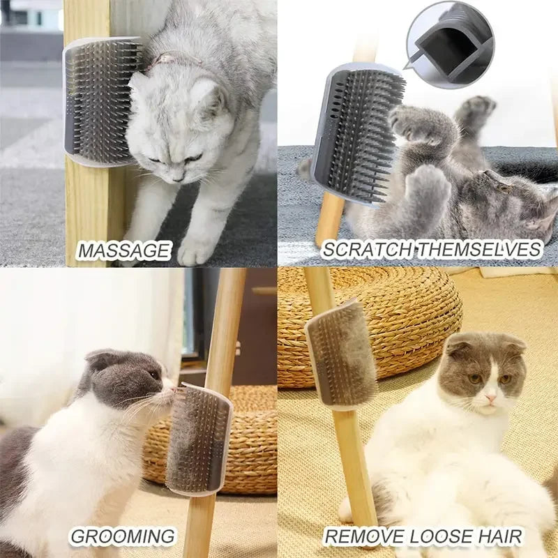 Pawhala Cat Self-Grooming Corner Brush